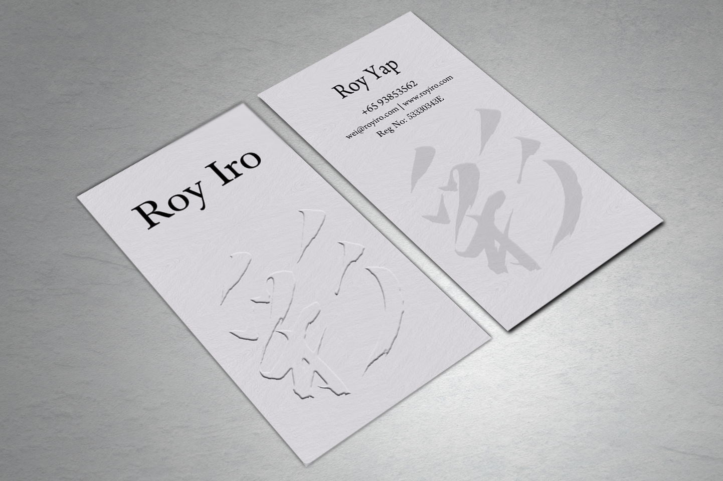 Business Card Design by chandrayaan.creative for Roy Iro | Design #15386705