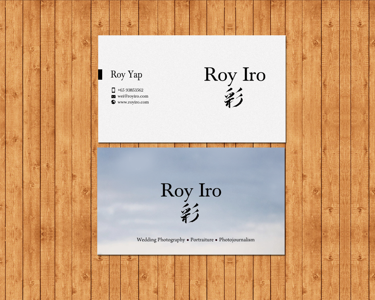 Business Card Design by chandrayaan.creative for Roy Iro | Design #15398809