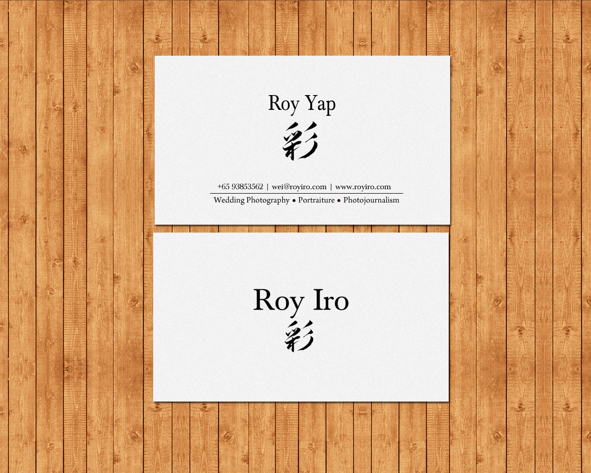 Business Card Design by chandrayaan.creative for Roy Iro | Design #15398909