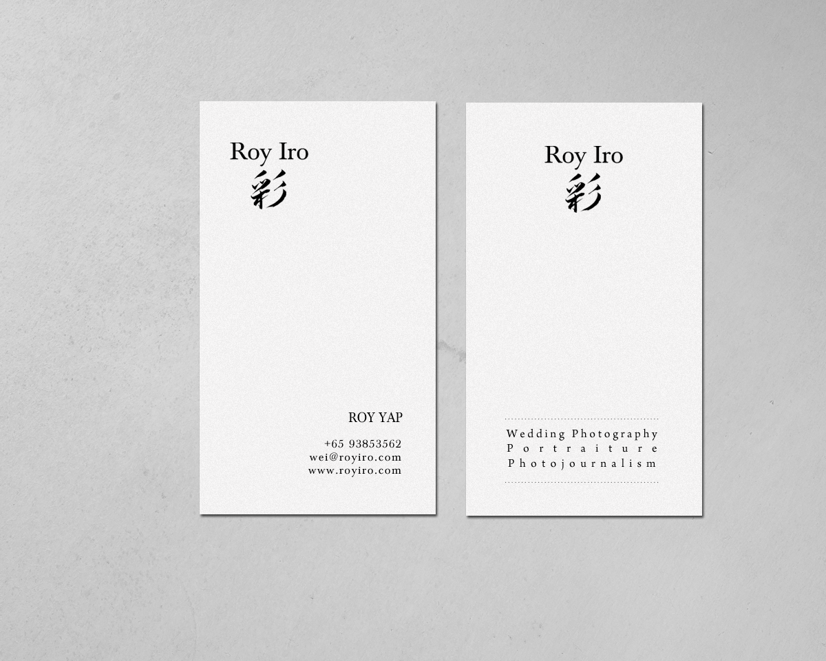 Business Card Design by chandrayaan.creative for Roy Iro | Design #15413063