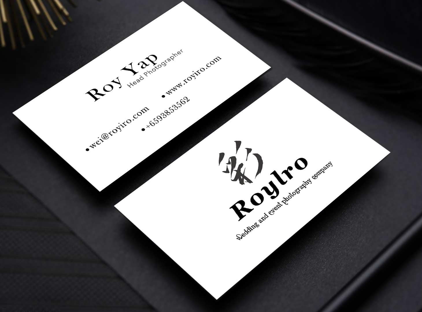 Business Card Design by Amila Sri Muthukelum for Roy Iro | Design #15431828