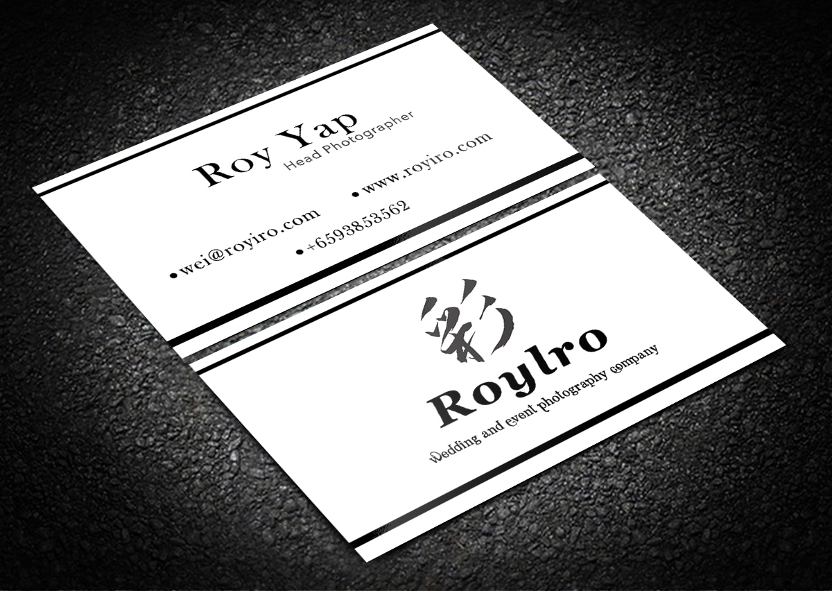 Business Card Design by Amila Sri Muthukelum for Roy Iro | Design #15431830