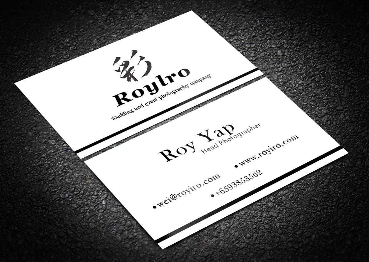 Business Card Design by Amila Sri Muthukelum for Roy Iro | Design #15431831