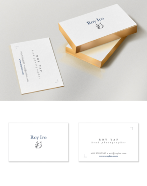 Business Card Design by lsabella Scanziani for Roy Iro | Design: #15446349
