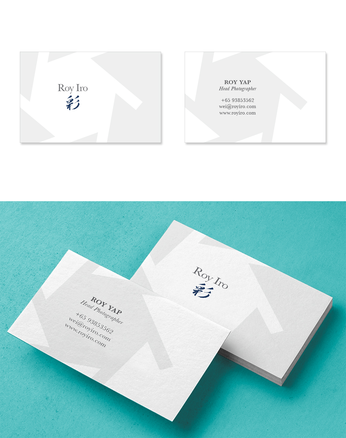 Visitenkarten-Design von lsabella Scanziani für Roy Iro | Design #15446350