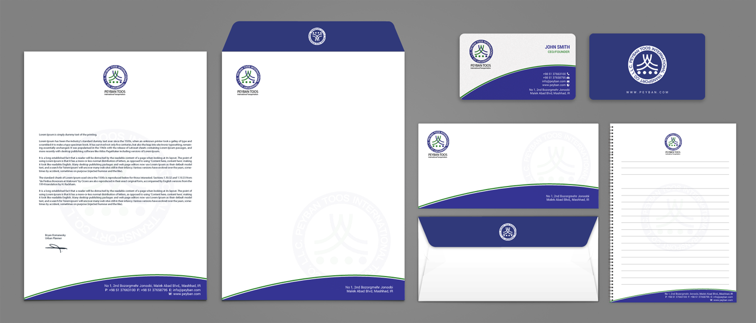 Schreibwaren-Design von chandrayaan.creative für Prime Star Shipping LLC | Design #15389818