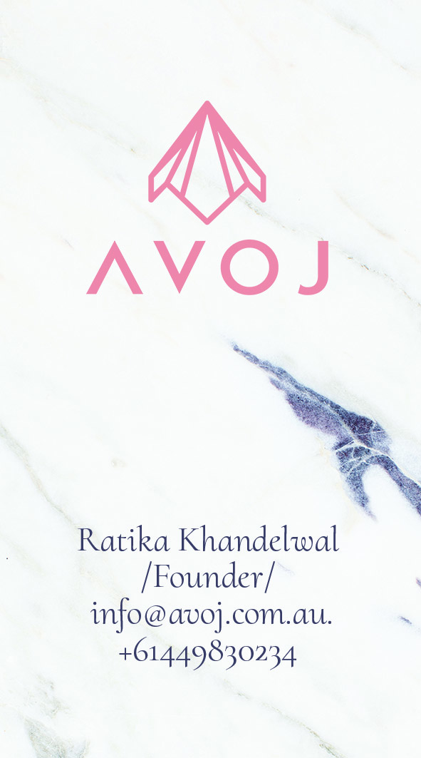 Business Card Design by stellaart for AVOJ | Design #15366413