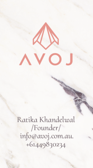 Business Card Design by stellaart for AVOJ | Design: #15366413