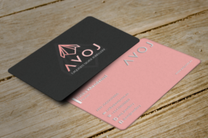 Diseño de Tarjeta de Presentación por Riz' para AVOJ | Diseño #15345227