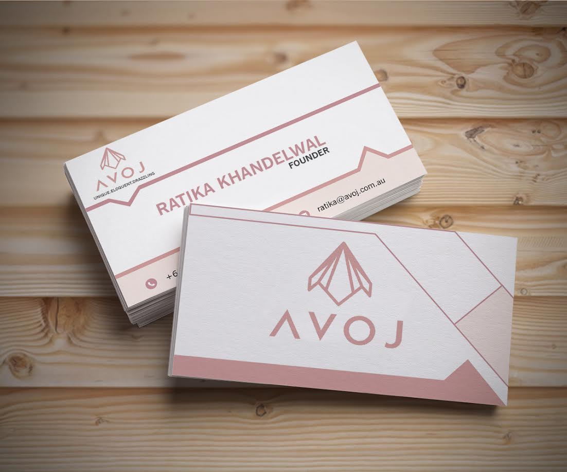 Business Card Design by Media Rockers for AVOJ | Design #15376818