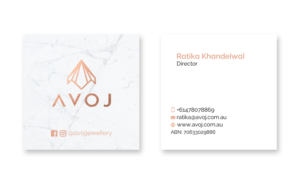 Business Card Design by JohnM. for AVOJ | Design: #15473248