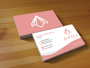 Business Card Design by Creations Box 2015 for AVOJ | Design: #15363535