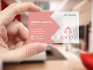 Business Card Design by Creations Box 2015 for AVOJ | Design: #15363542