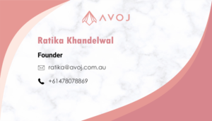 Business Card Design by Billy Halim for AVOJ | Design: #15437481