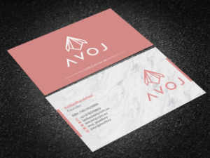Business Card Design by Brand aid for AVOJ | Design: #15377694