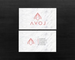 Business Card Design by chandrayaan.creative for AVOJ | Design: #15363469