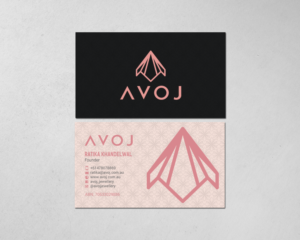 Business Card Design by chandrayaan.creative for AVOJ | Design: #15363475