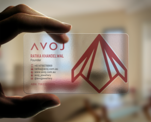 Business Card Design by chandrayaan.creative for AVOJ | Design: #15377219