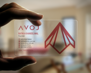Business Card Design by chandrayaan.creative for AVOJ | Design: #15377220