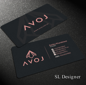 Business Card Design by SL Designer for AVOJ | Design: #15344062
