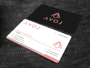 Business Card Design by Graphic Flame for AVOJ | Design: #15348013