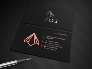 Business Card Design by Graphic Flame for AVOJ | Design: #15348027