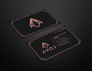 Business Card Design by Graphic Flame for AVOJ | Design: #15348028
