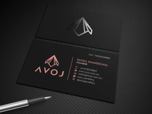 Business Card Design by Graphic Flame for AVOJ | Design: #15348029