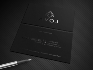 Business Card Design by Graphic Flame for AVOJ | Design: #15355954