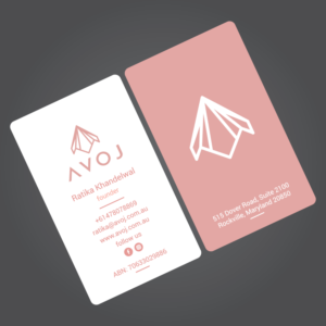Business Card Design by habibm for AVOJ | Design: #15457334