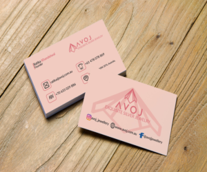 Business Card Design by Mashrick for AVOJ | Design: #15382008