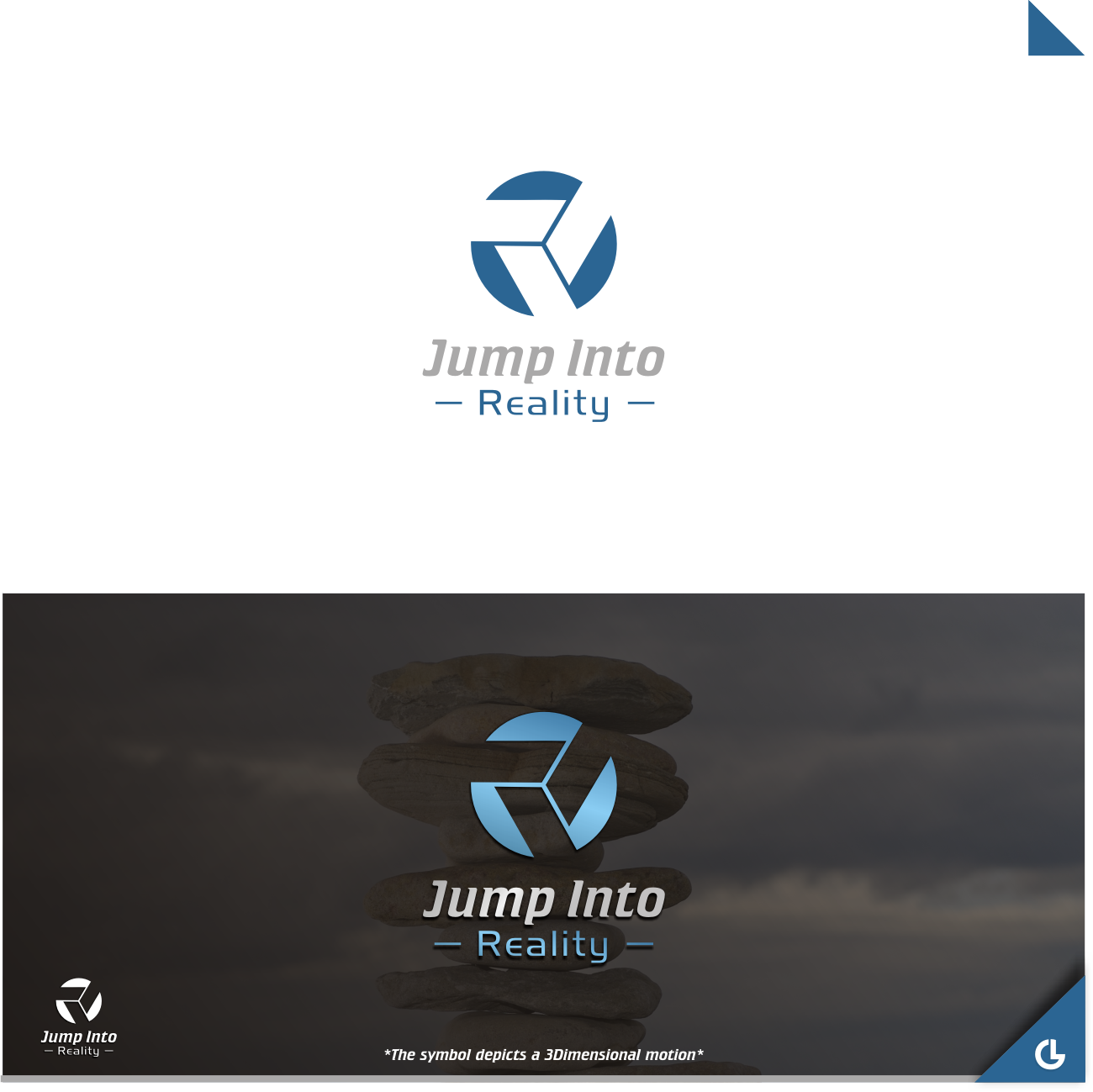Logo Design by R!CKY for Jump Into Reality | Design #15323977