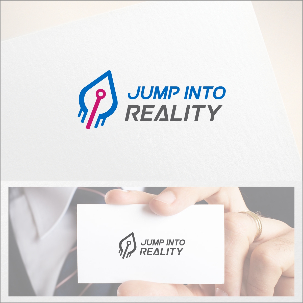 Diseño de Logo por e-graphics para Jump Into Reality | Diseño #15320500