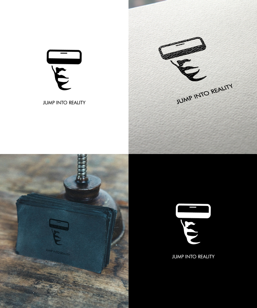 Logo Design by Wild Geek for Jump Into Reality | Design #15314832