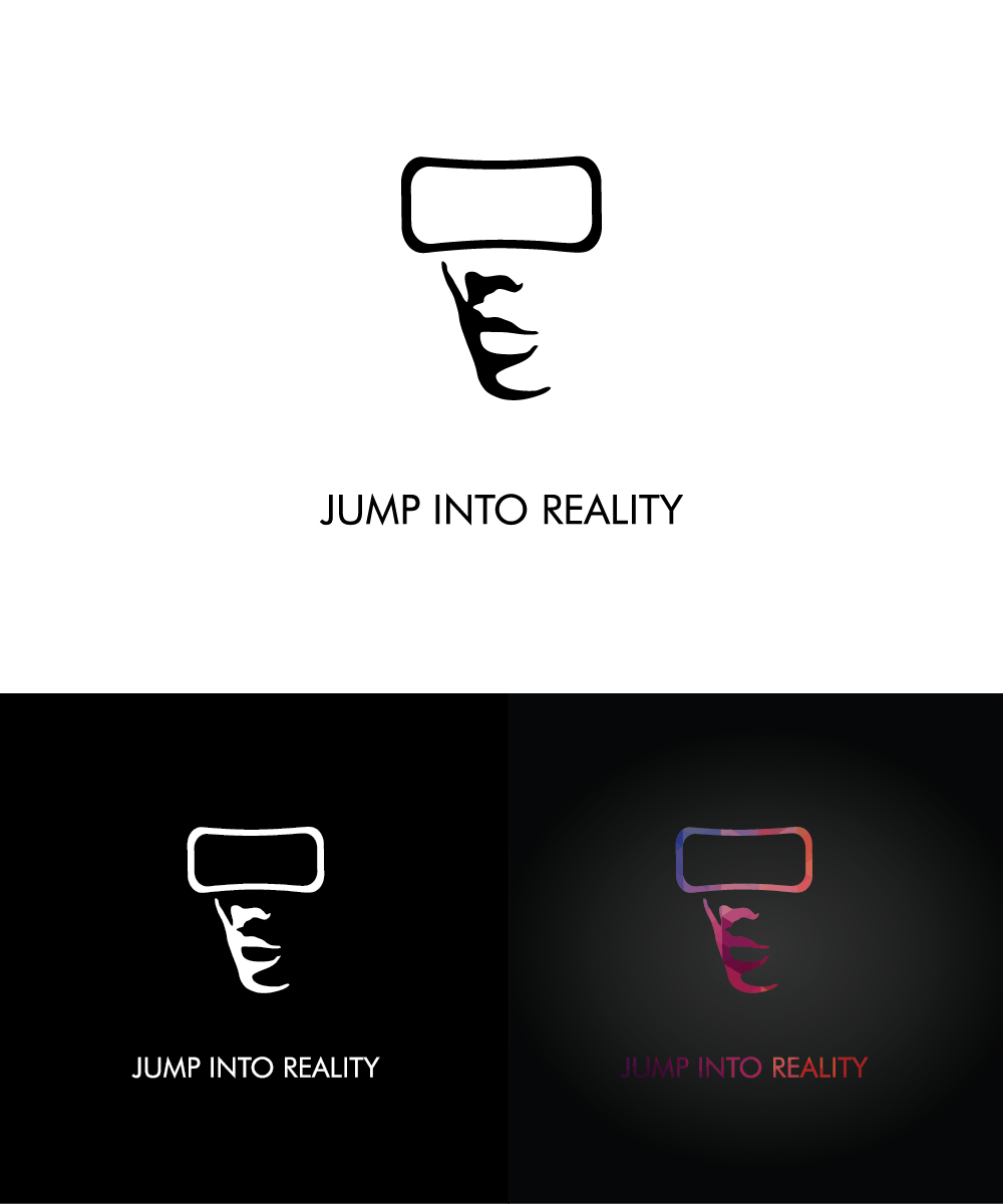 Logo Design by Wild Geek for Jump Into Reality | Design #15330608