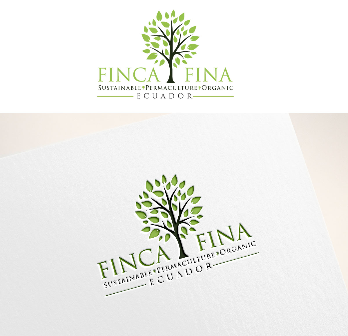 Logo Design by abstraxt for FINCA FINA | Design #15308291
