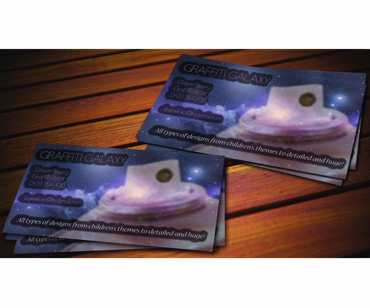 Business Card Design by LGDesign for Graffiti Galaxy | Design: #2584300