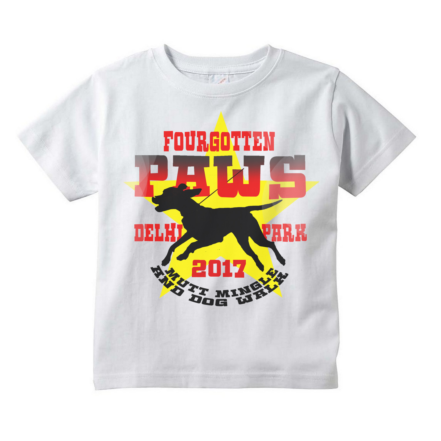 Design de T-shirt par davem pour Fourgotten Paws | Design #15479771