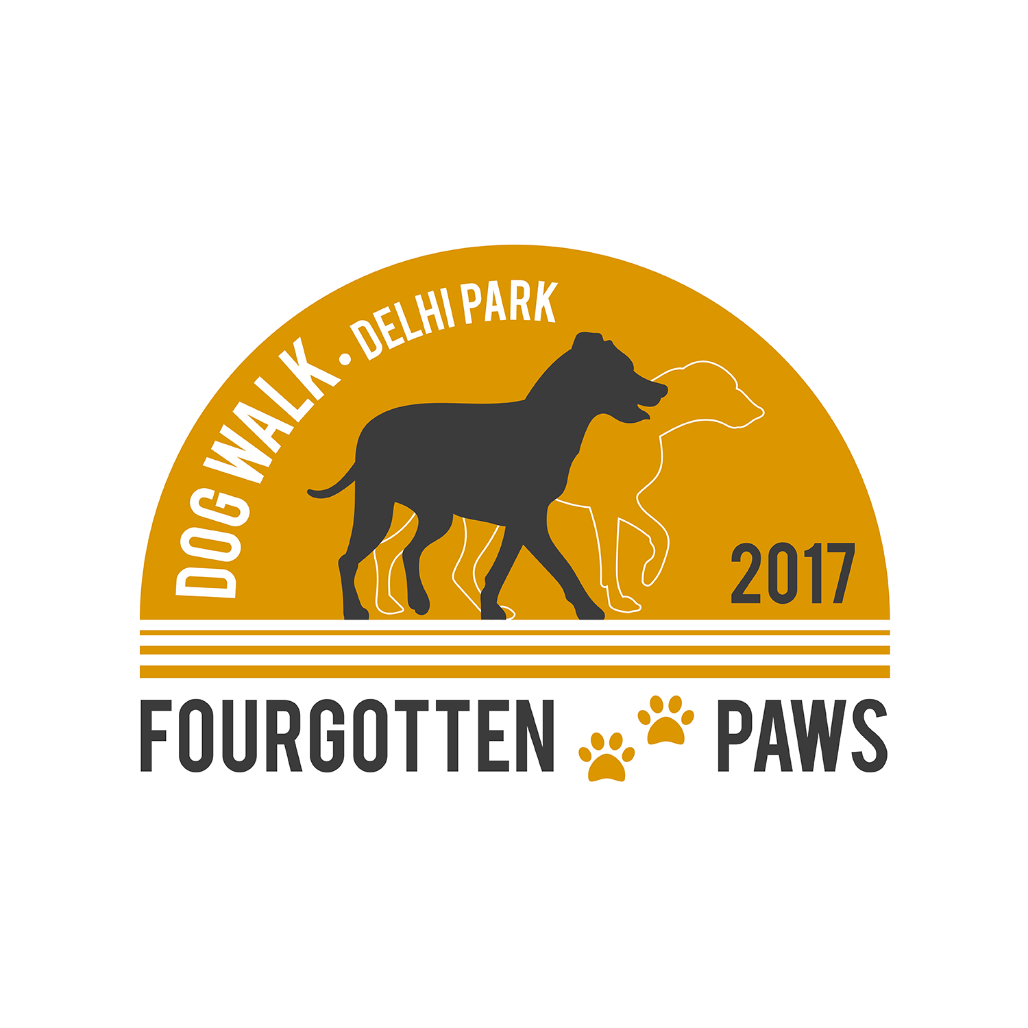 T-shirt Design by Ana Paula Barros for Fourgotten Paws | Design #15332121