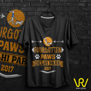 T-shirt Design by Rahman Wali for Fourgotten Paws | Design #15545913