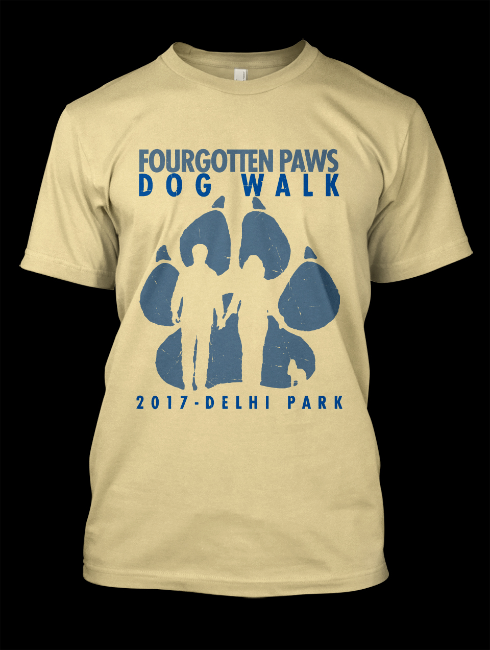 T-shirt Design by Adrian for Fourgotten Paws | Design #15418399