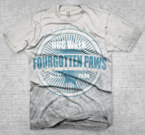 T-shirt Design by OT Design for Fourgotten Paws | Design: #15330492