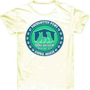 T-shirt Design by Priyanta Sanyal for Fourgotten Paws | Design: #15394351