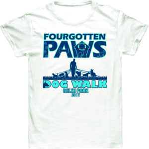 T-shirt Design by Priyanta Sanyal for Fourgotten Paws | Design: #15420100