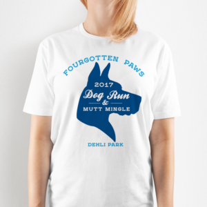 T-shirt Design by M.A.D. Co for Fourgotten Paws | Design: #15546373