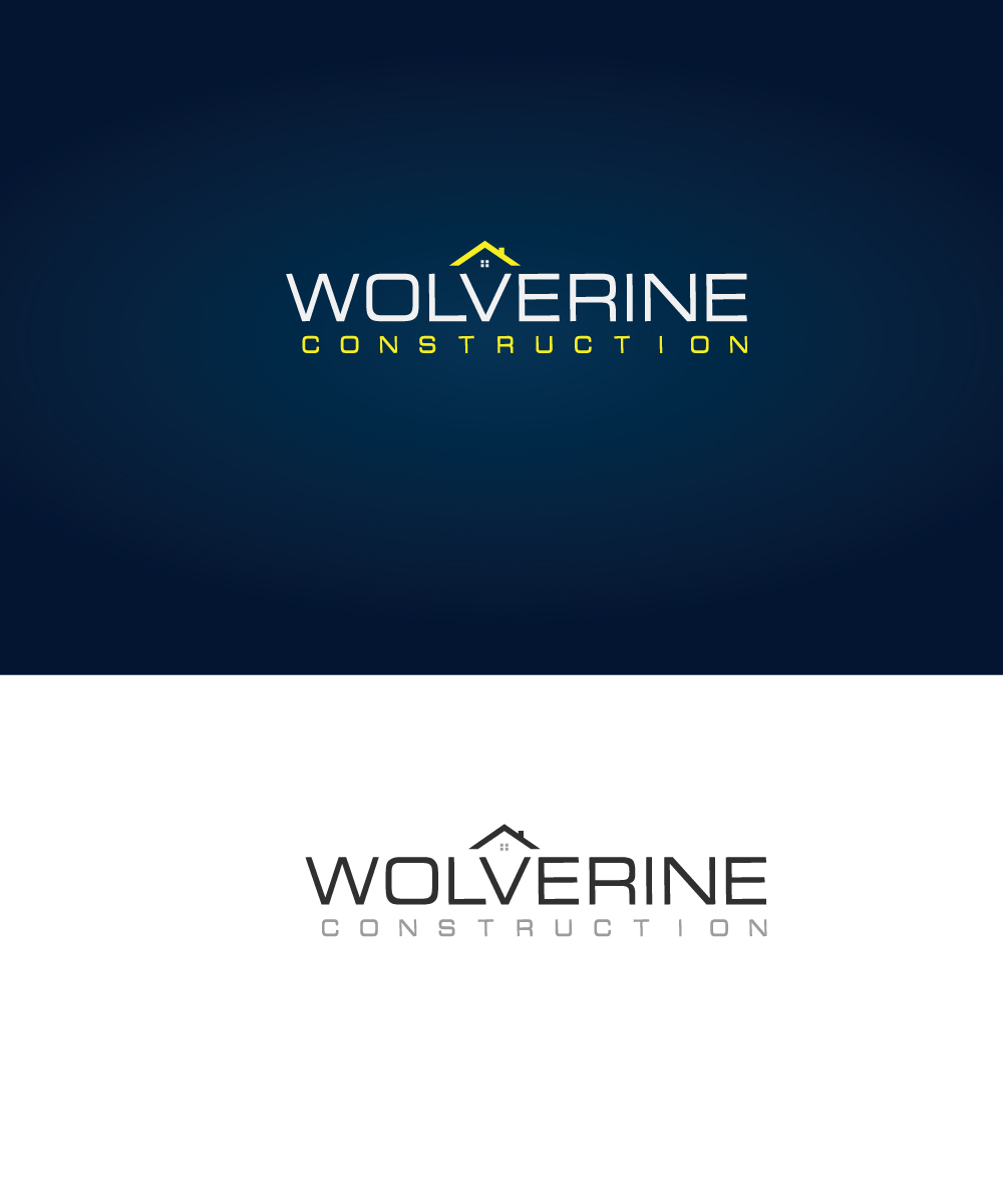 Logo-Design von HAS für Wolverine Construction LLC | Design #15647608