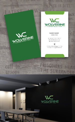 Diseño de Logo por zebronicgraphic para Wolverine Construction LLC | Diseño: #15483854
