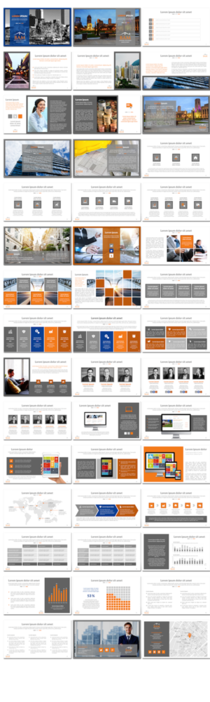 Diseño de PowerPoint por StonyDog Design para Barratt Asset Management | Diseño: #15320992