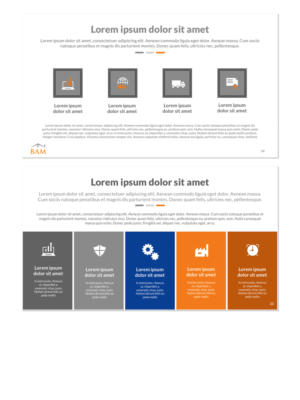 Diseño de PowerPoint por StonyDog Design para Barratt Asset Management | Diseño: #15330317