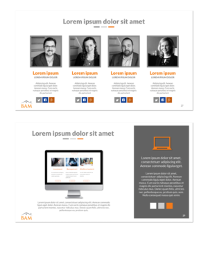 Diseño de PowerPoint por StonyDog Design para Barratt Asset Management | Diseño: #15330319